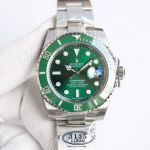 C Factory Swiss Replica Rolex Submariner 116610LV Green Solid Ceramic Bezel Watch